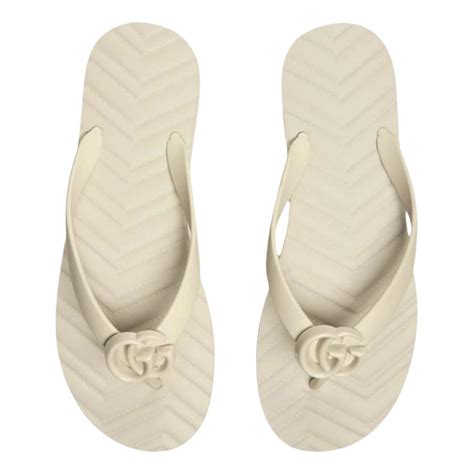 original gucci flip flops|Gucci marmont flip flops.